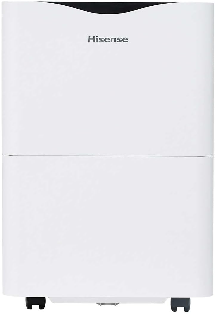 Hisense 35 Pint 3,000 sq. ft. Portable Dehumidifier, 3-Speed, Easy-carry handle - HD3524 (Renewed)