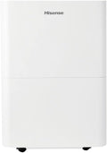 Hisense 35-Pint Dehumidifier, 3 Speed (Lo,Hi, Auto ), Noise Level 48 dB, Compact size, Auto shut-off, 115v, Up to 3000 sq ft, DH5022K1W - (Renewed)