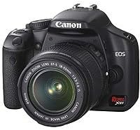 Canon Rebel XSi DSLR Camera with EF-S 18-55mm f/3.5-5.6 is Lens (Old Model) (Renewed)
