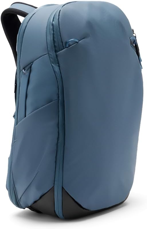 Peak Design Travel Backpack 30L, Ocean, Expandable 27-33L Design, Rear and Top Access, Weatherproof Shell, Laptop Sleeve, Ideal for Travel or Everyday Carry, Versatile Backpack for Men and Women