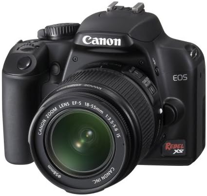 Canon Rebel XS DSLR Camera with EF-S 18-55mm f/3.5-5.6 is Lens (Black) (Certified Refurbished)