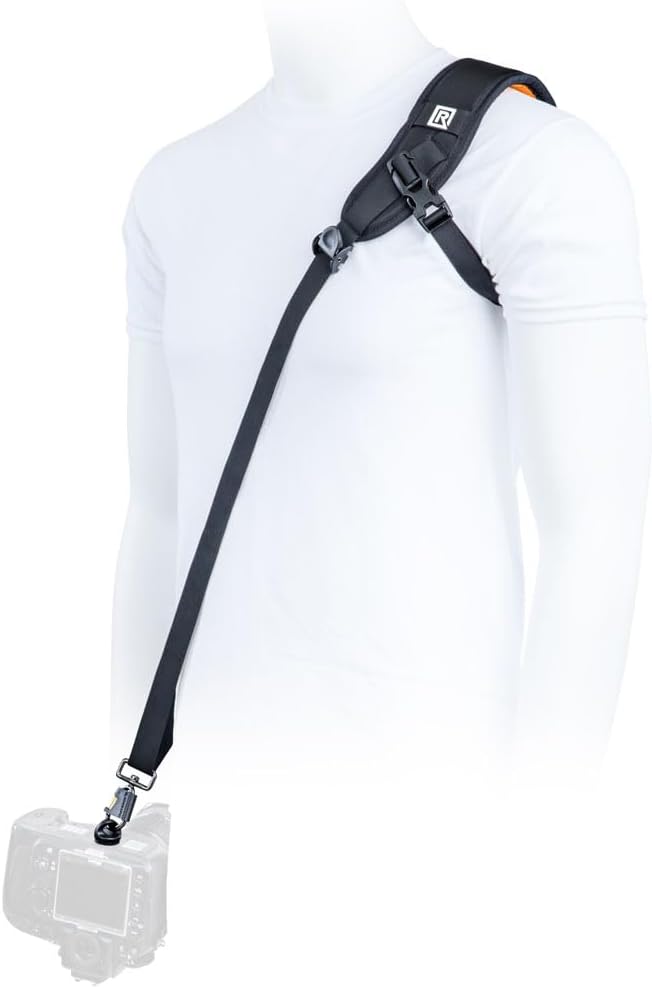 BLACKRAPID Sport X eXtra Comfort Single Camera Strap, Right-handed Design, for DSLR, SLR and Mirrorless Cameras.