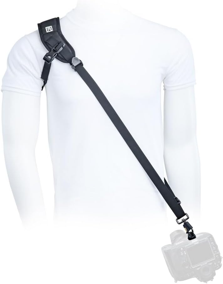 BLACKRAPID Sport X Left eXtra Comfort Single Camera Strap – Left Handed, for DSLR, SLR and Mirrorless Cameras