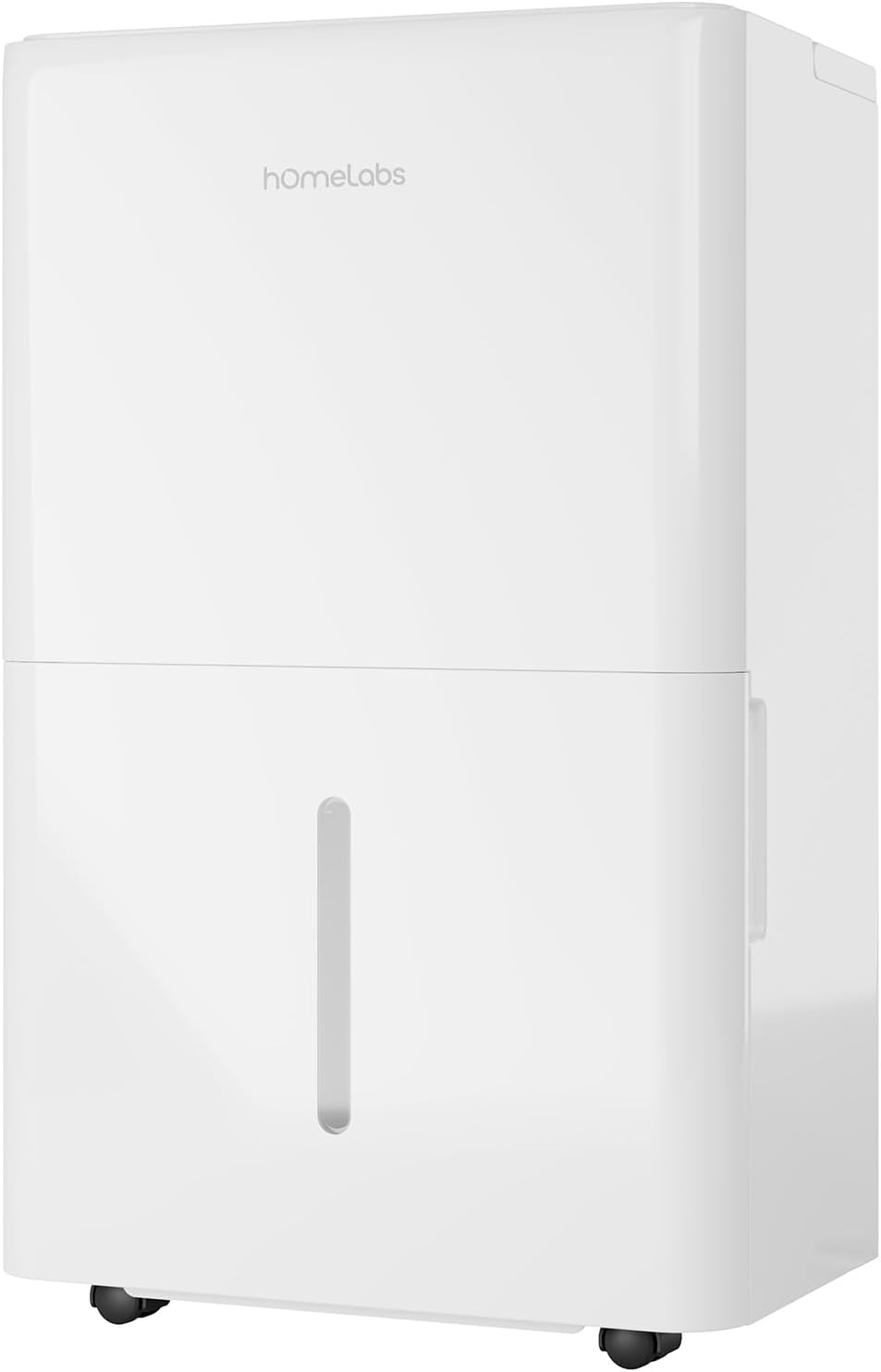 hOmeLabs Dehumidifier 3,500 Sq Ft Wi-Fi (25 Pint MAX 64 Pint at 95°F, 90% RH) for Advanced Humidity & Moisture Control, Quiet, Efficient, Auto Shut-off, Ideal for Home, Basement, Office
