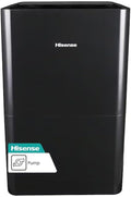 Hisense 50-Pint 3-Speed Built-in Pump Dehumidifier, 3 Modes (Auto, Continuous, Manual), LED display, Noise level 48 dB, up to 4500 sq ft, 115v – DH7021KP1G (Renewed)