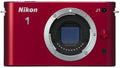 Nikon 1 J1 10.1 MP HD Digital Camera Body Only (Red)