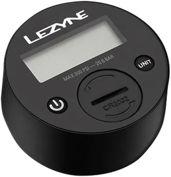LEZYNE High Volume Tubeless Bike Floor Pump Compatible with 2.5' Gauge - 220 PSI Tire Air Pump for Mountain/Gravel Bikes - ABS-1 Pro Tubeless Chuck