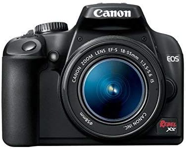 Canon Rebel XS DSLR Camera with EF-S 18-55mm f/3.5-5.6 is Lens (Black) (Certified Refurbished)