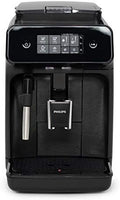 Philips 1200-Series Fully Automatic Espresso Machine w/ Milk Frother, Black - EP1220/04 (Renewed)
