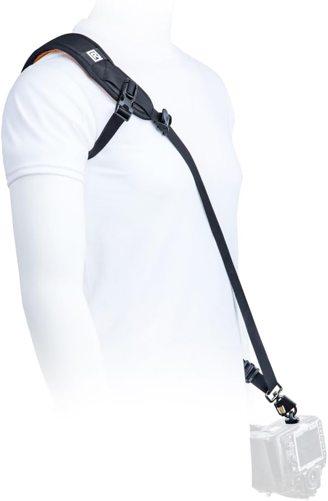 BLACKRAPID Sport X Left eXtra Comfort Single Camera Strap – Left Handed, for DSLR, SLR and Mirrorless Cameras