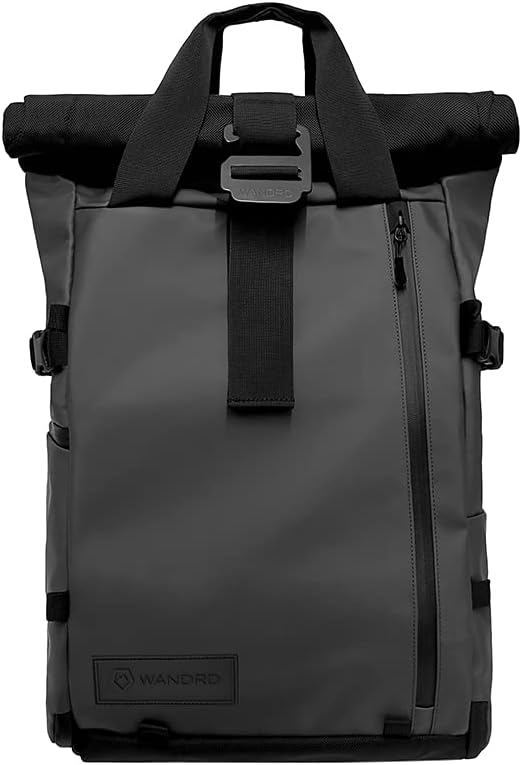 WANDRD PRVKE 41L Photography Bundle: Weather-Resistant Travel & Camera Backpack with Laptop Sleeve, Quick Side Access, Clamshell Opening – Ideal Photography & Travel Bag (Black)