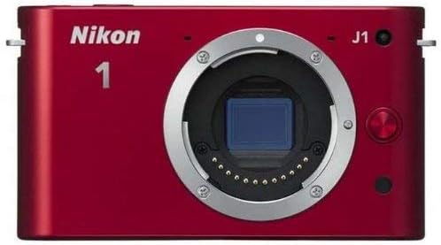 Nikon 1 J1 10.1 MP HD Digital Camera Body Only (Red)