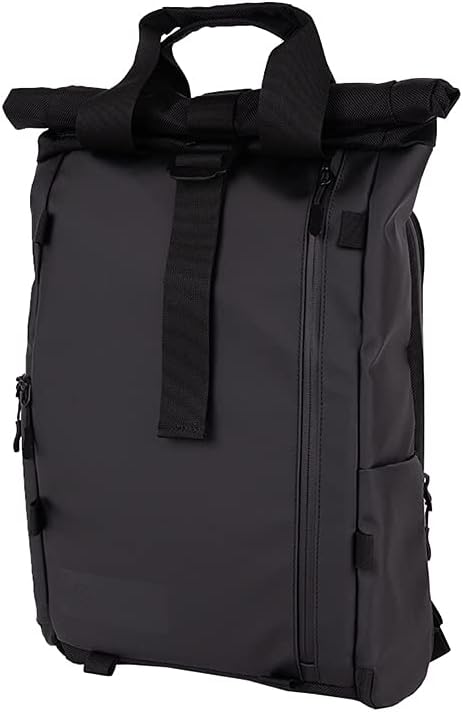 WANDRD PRVKE Lite: Weather-Resistant Travel & Camera Backpack with Laptop Sleeve, Quick Side Access, Clamshell Opening – Ideal Photography & Travel Bag (Black)