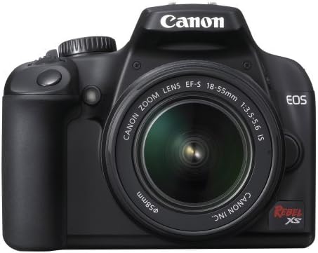 Canon Rebel XS DSLR Camera with EF-S 18-55mm f/3.5-5.6 is Lens (Black) (Certified Refurbished)