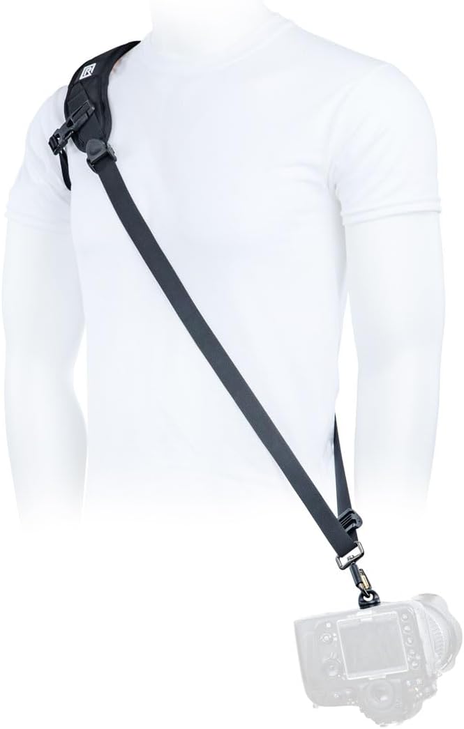 BLACKRAPID Sport X Left eXtra Comfort Single Camera Strap – Left Handed, for DSLR, SLR and Mirrorless Cameras