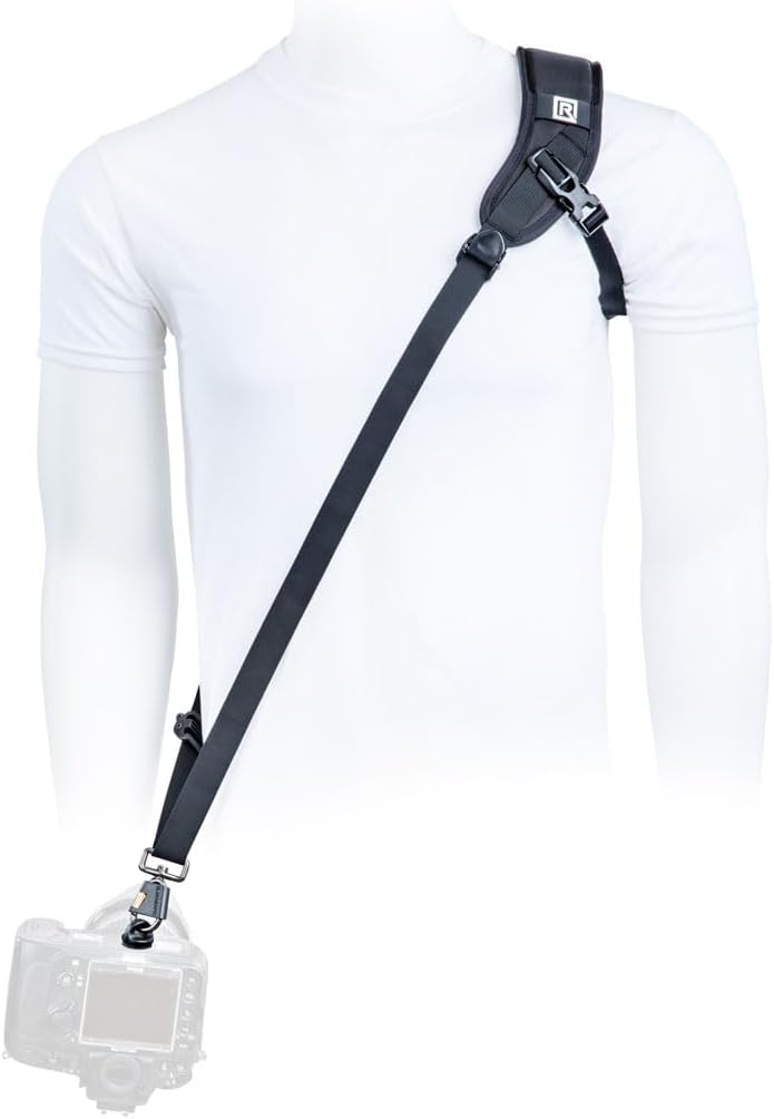 BLACKRAPID Sport X eXtra Comfort Single Camera Strap, Right-handed Design, for DSLR, SLR and Mirrorless Cameras.