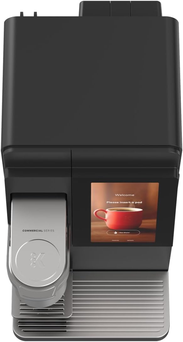 Keurig K-4500 Large Business Single Serve Coffee and Specialty Beverage Café System, Plumbed, Silver/Black