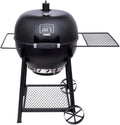 Oklahoma Joe's Blackjack 21.5 in. Heavy-Duty Kettle Charcoal Grill with 382 sq. in. Cooking Area, Black