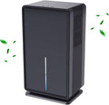 3L(102oz) Dehumidifiers for Home,Small Dehumidifiers,520 Sq.ft Quiet Dehumidifier for Bedroom,Two Working Modes / 7 LED Colors/Auto-Off, for Bedroom, Bathroom, Basement, RV,Black
