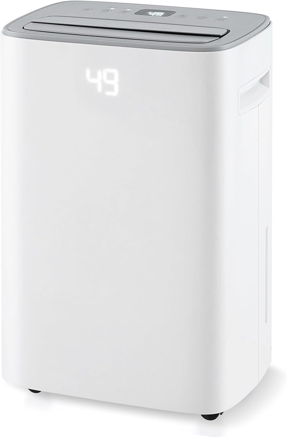 4500 Sq. Ft Dehumidifier for Basement, 52 Pint Garage Dehumidifier for Home, Bedroom & Bathroom with Drain Hose, Smart Humidity Control & Display, 3 Modes, 24H Timer & Auto Defrost