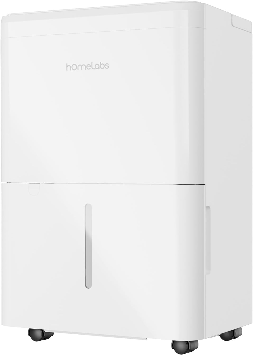 hOmeLabs Dehumidifier 1,800 Sq Ft Wi-Fi (8 Pint MAX 24 Pint at 95°F, 90% RH) for Advanced Humidity & Moisture Control, Quiet, Efficient, Auto Shut-off, Ideal for Home, Basement, Office