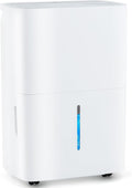 ARLIME 94.5 Pints Dehumidifier for Home, 6000 Sq.Ft Dehumidifier w/24H Timer, LED Display, Child Lock, Drain Hose& Auto Defrost for Bedroom Basement Garage Office (94.5 Pints)