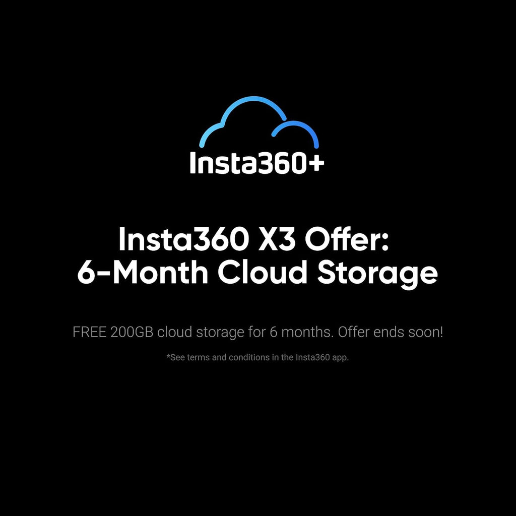 Insta360 X3-360 Action Camera with 5.7K 360 Active HDR Video, 4K Single-Lens Camera, Waterproof, FlowState Stabilization, 2.29' Touchscreen, AI Editing, for Motorcycle, Wintersports and Vlogging