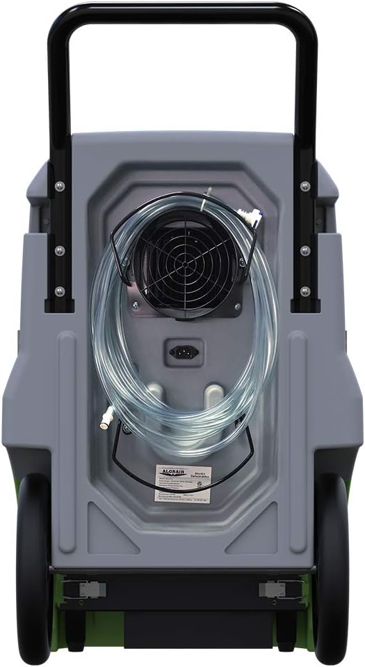 ALORAIR 180Pints LGR Industrial Dehumidifier with Pump and Drain Hose, Portable Commercial Dehumidifier with Wheels for Home, Basements, Garages, and Job Sites, Green