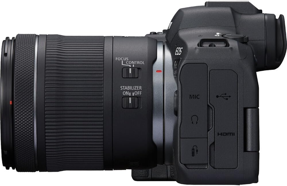 Canon EOS R6 Mark II Mirrorless Camera with RF 24-105mm f/4-7.1 is STM Lens | 24.2MP Full-Frame CMOS Sensor, 4K 60p Video, Dual Pixel CMOS AF II with Shoulder Bag and 64GB Card