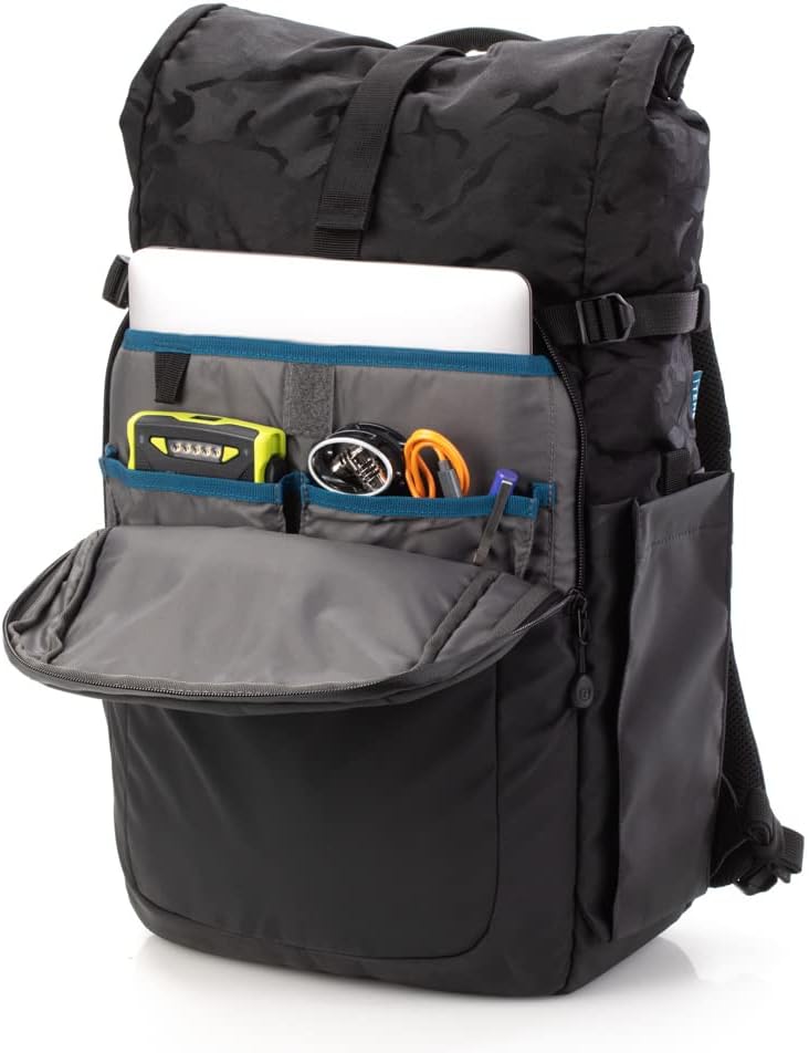 Tenba Fulton v2 14L All Weather Backpack for Mirrorless and DSLR cameras and lenses – Black/Black Camo (637-735)