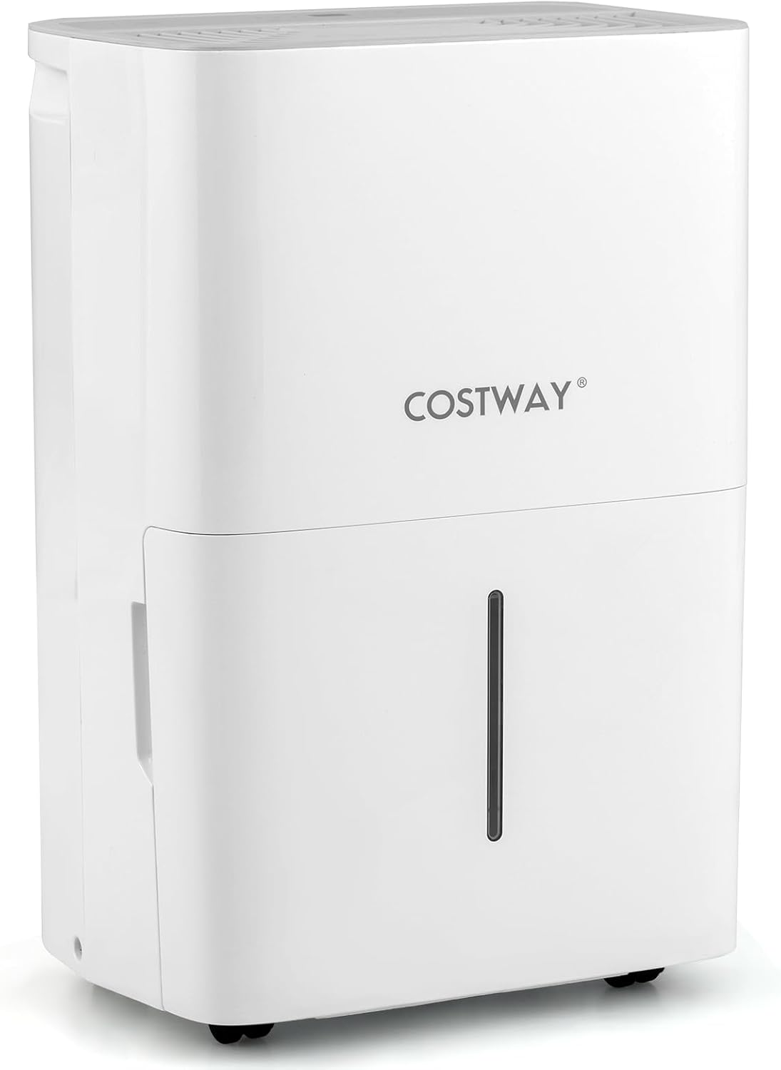 COSTWAY 65 Pints Energy Star Dehumidifier, 5000 Sq.Ft Portable Large Home Dehumidifier for Basements with 2 Modes & 3 Fan Speeds, 1.4 Gallon Tank