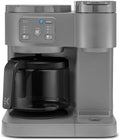 K-Duo Essentials, Hot & Iced Single-Serve Pod Coffee Maker & Carafe, 72 Oz Reservoir, Multiple Brew Sizes, Strong Brew Feature, Perfect for Hot and Iced Coffee (Moonlight Gray)