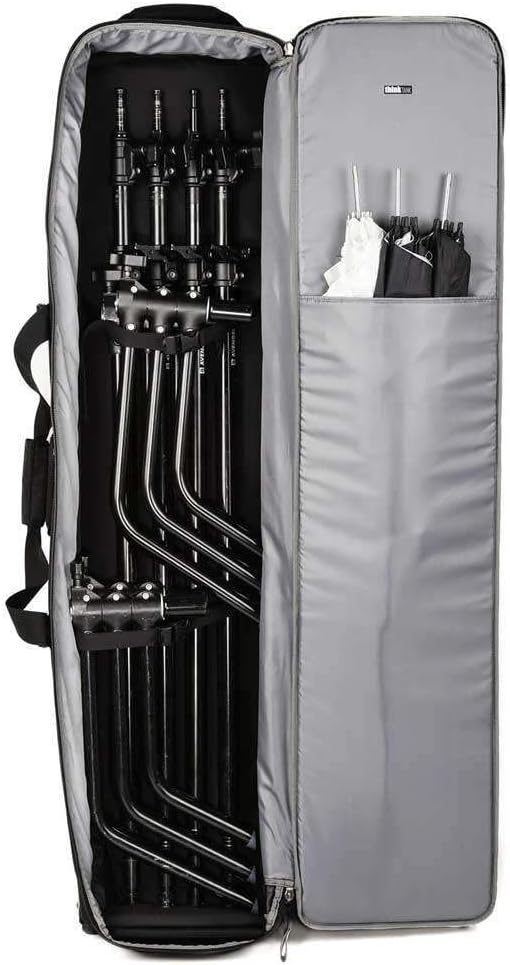 Think Tank Stand Manager 52 Rolling Lighting Equipment Case - Black, Professional, X-Large