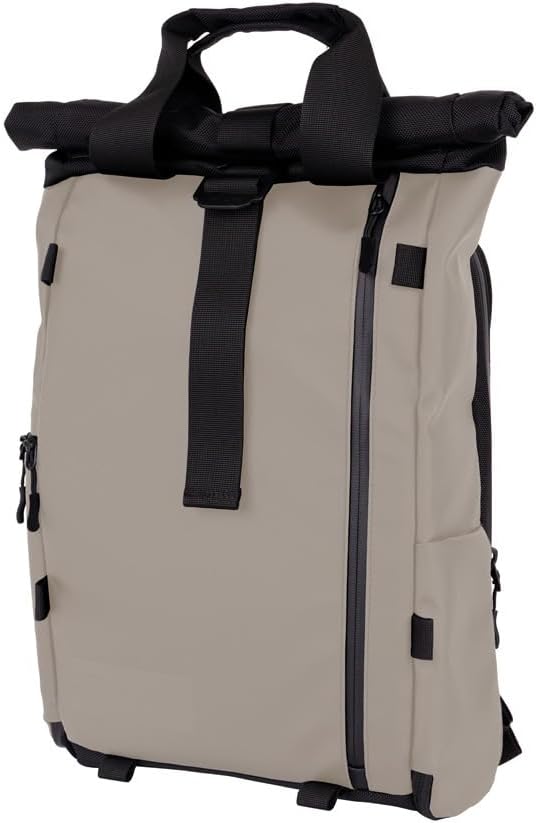 WANDRD PRVKE Lite: Weather-Resistant Travel & Camera Backpack with Laptop Sleeve, Quick Side Access, Clamshell Opening – Ideal Photography & Travel Bag (Yuma Tan)