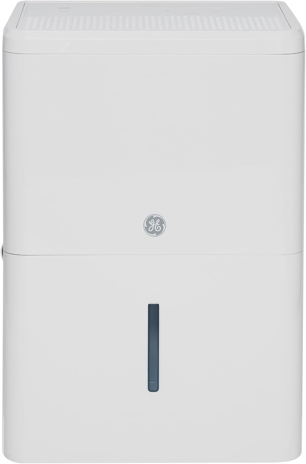 GE Smart Portable Dehumidifier w/WiFi for Basement, Bedroom, Bathroom, Garage, Large Rooms up to 4500 Sq Ft, 50Pint w/Removable Bucket & Continuous Drain Connect for Auto/Manual Drainage