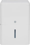 GE Smart Portable Dehumidifier w/WiFi for Basement, Bedroom, Bathroom, Garage, Large Rooms up to 4500 Sq Ft, 50Pint w/Removable Bucket & Continuous Drain Connect for Auto/Manual Drainage