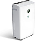 6,500 Sq.Ft Dehumidifier with Drain Hose, 60 Pints Narrow Dehumidifiers for Basement Bedroom Bathroom Large Room Home – Smart Humidity Control, 3 Modes, Dry Clothes, 24H-Timer, Auto Defrost