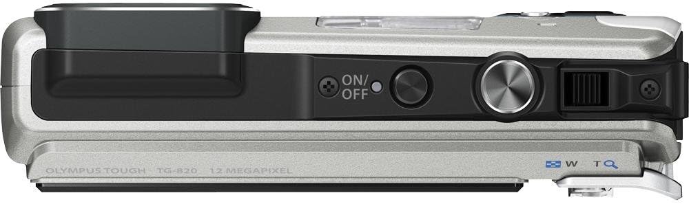 Olympus Digital Camera TG-820 Silver (Old Model)