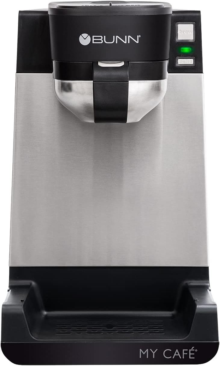 BUNN MCU My Cafe Single Cup Multi Use Coffee Brewer (Black/SST)