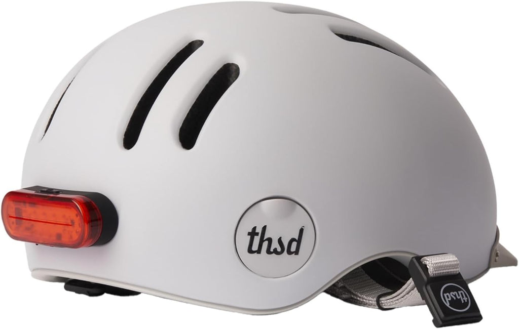 Thousand Chapter MIPS Adult Bike Helmet - LED Tail Light, Cycling & Bicycle Safety Certified, Lightweight & Low Profile, Men & Women, Lockable PopLock