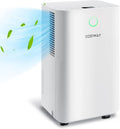 COSTWAY 2,000 Sq. Ft Dehumidifier for Home, 32 Pint Dehumidifier with 3 Modes, 2 Speeds, LED Touch Control Panel, 24H Timer Child Lock & Overflow Protection, Bedroom, Basement