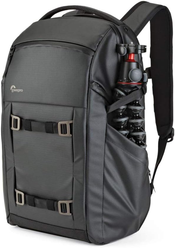 LOWE PRO Freeline Camera Backpack 350 AW, Black. Versatile Daypack Designed for Travel, Photographers and videographers. for DSLR, Mirrorless, Laptops, Bridge, CSC, Lenses and Travel Gear. (LP37170-PWW)