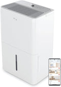 TCL 4,500 Sq. Ft. Smart Dehumidifier, Energy Star Most Efficient 2024, 50 Pints Per Day, Ideal for Basements, Rooms, and Other Living Spaces, Compatible with Alexa/Google Assistant – H50D44W