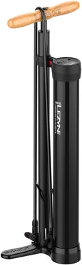LEZYNE High Volume Tubeless Bike Floor Pump Compatible with 2.5' Gauge - 220 PSI Tire Air Pump for Mountain/Gravel Bikes - ABS-1 Pro Tubeless Chuck