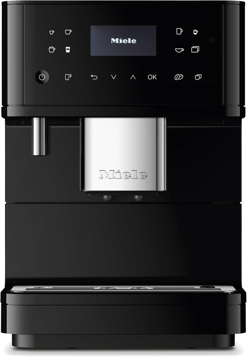 Miele CM 6160 MilkPerfection Automatic Countertop Coffee Machine, Obsidian black