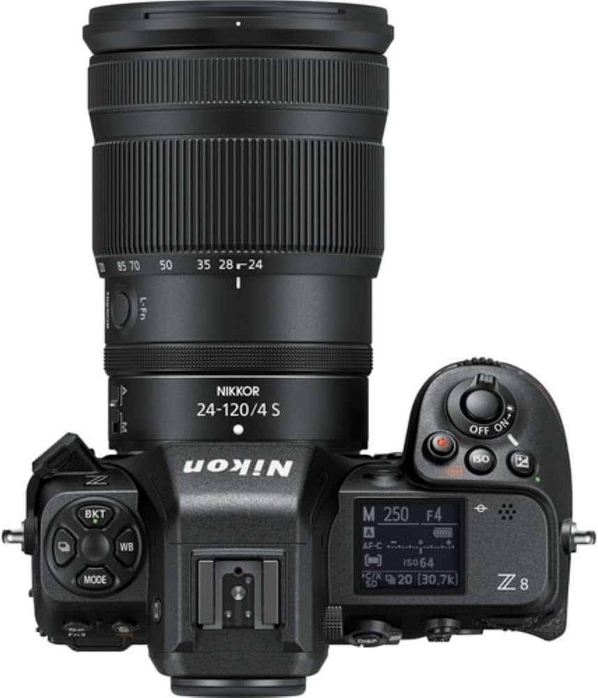 Nikon Z 8 with Zoom Lens | Professional full-frame mirrorless hybrid stills/video hybrid camera with 24-120mm f/4 lens | Nikon USA Model