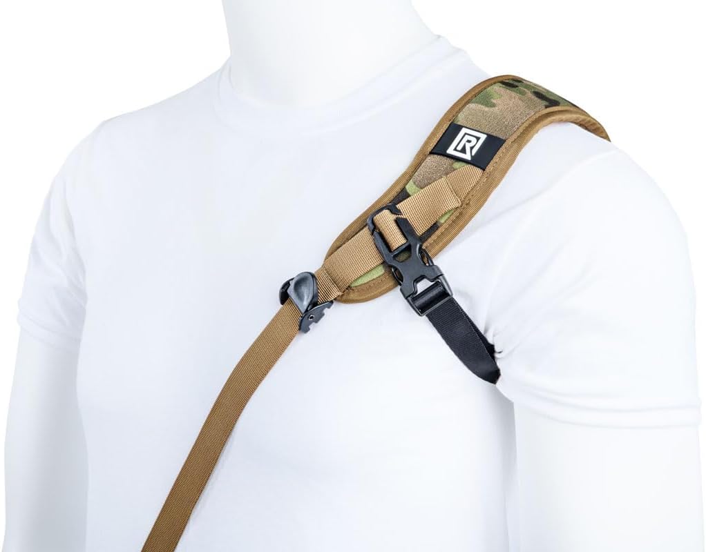 BLACKRAPID Sport X Multi-Terrain eXtra Comfort Single Camera Strap, for DSLR, SLR and Mirrorless Cameras