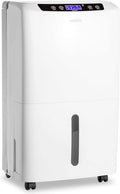 Waykar 34 Pints Energy Star Dehumidifier for Spaces up to 2,000 Sq. Ft at Home, in Basements and Large Rooms with Drain Hose and 0.66 Gallons Water Tank