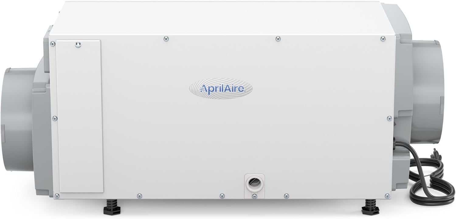AprilAire E070 Pro 70-Pint Crawl Space Dehumidifier + Model 76 Wall Mount Control, Whole-House Dehumidifier for Basement, Crawlspace, or Whole Home up to 2,200 sq. ft.