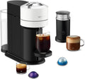 Nespresso Vertuo Next Coffee and Espresso Maker by De'Longhi with Aeroccino Milk Frother, White